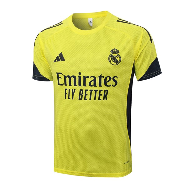 Maillot Entrainement Real Madrid 2025-26 Jaune 4